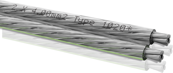 OEHLBACH Silverline 40 LS-Kabel 2x4,0mm² versilbert Preis pro Meter