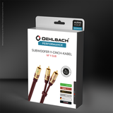 OEHLBACH NF Y Sub / Y-Adapterkabel für Subwoofer