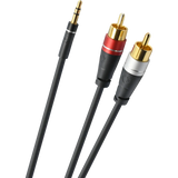 OEHLBACH Audio Jack RCA Link - Hochwertiges Klinkenstecker-Cinchkabel der SELECT-Klasse