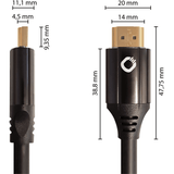 OEHLBACH Black Magic MK II  - 8 K Ultra High-Speed HDMI® Kabel