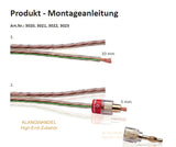 OEHLBACH Solution Lug Kabelschuh-Verbinder für Lautsprecher 1,5 mm² bis 6,0 mm², 4 Stück
