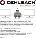 OEHLBACH Antenna SP 12  Antennenverteiler 1:2